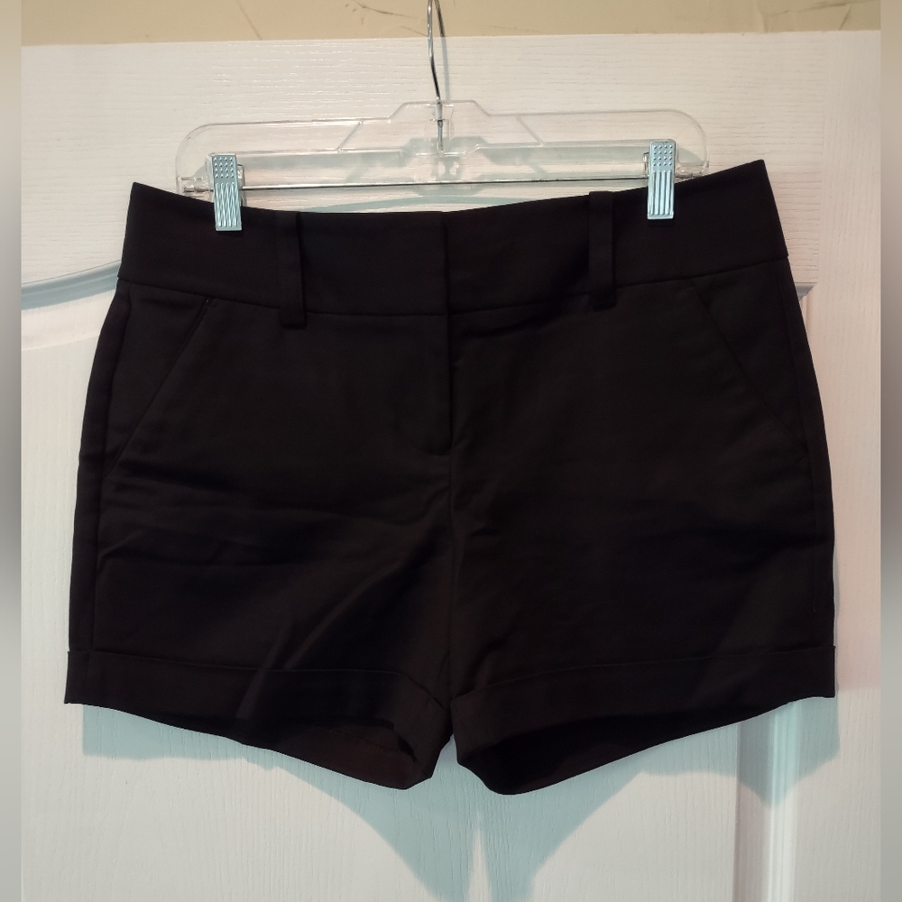 Vince Camuto Black Dress Shorts Size 10 Cotton